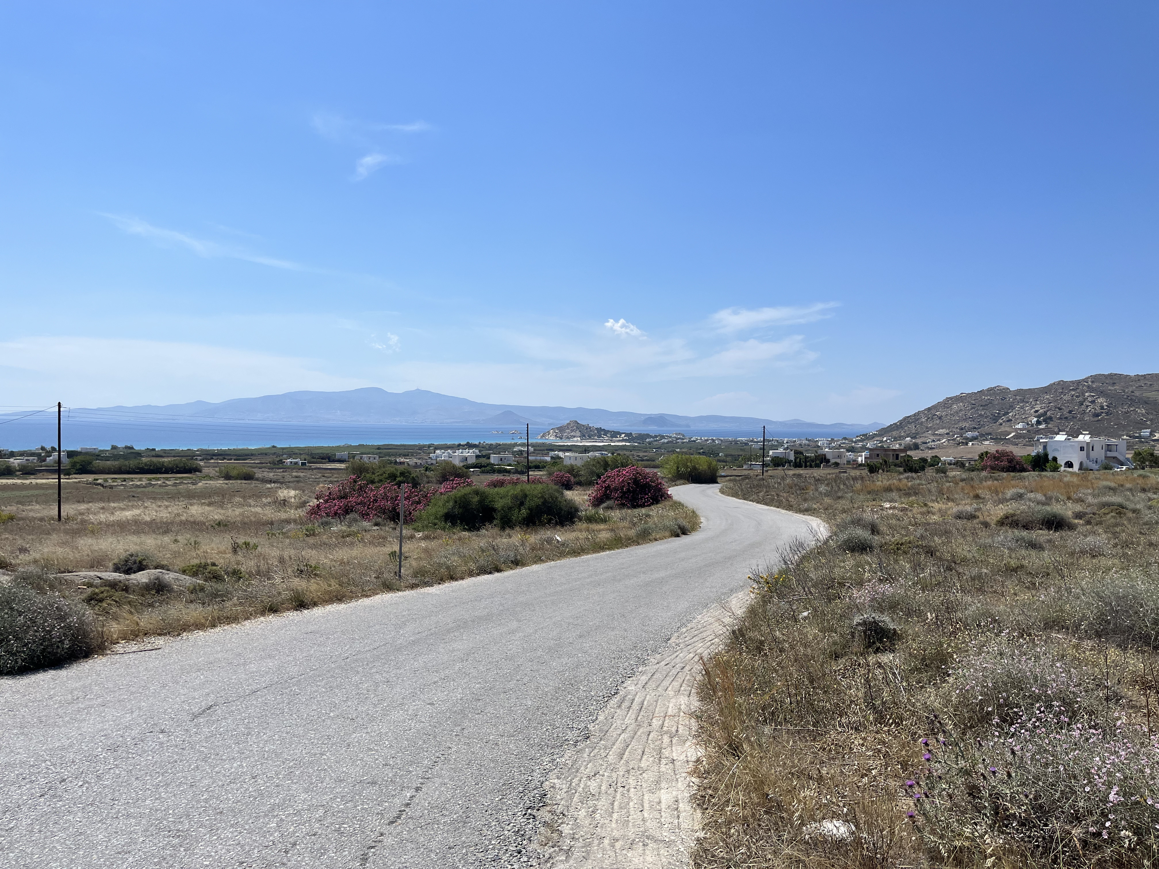 E-bike ride through Naxos countryside