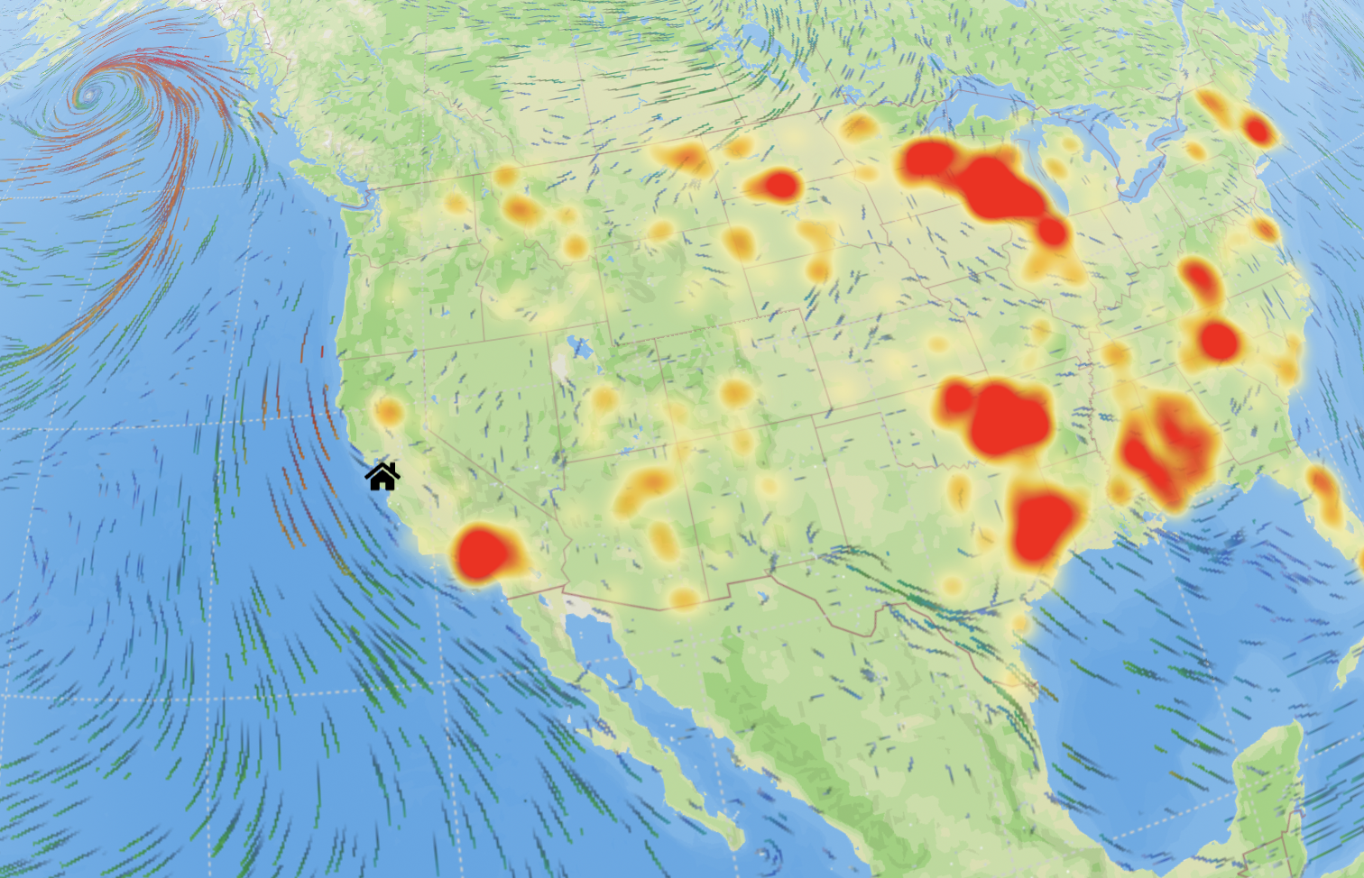FireGrid interface and sensor concept
