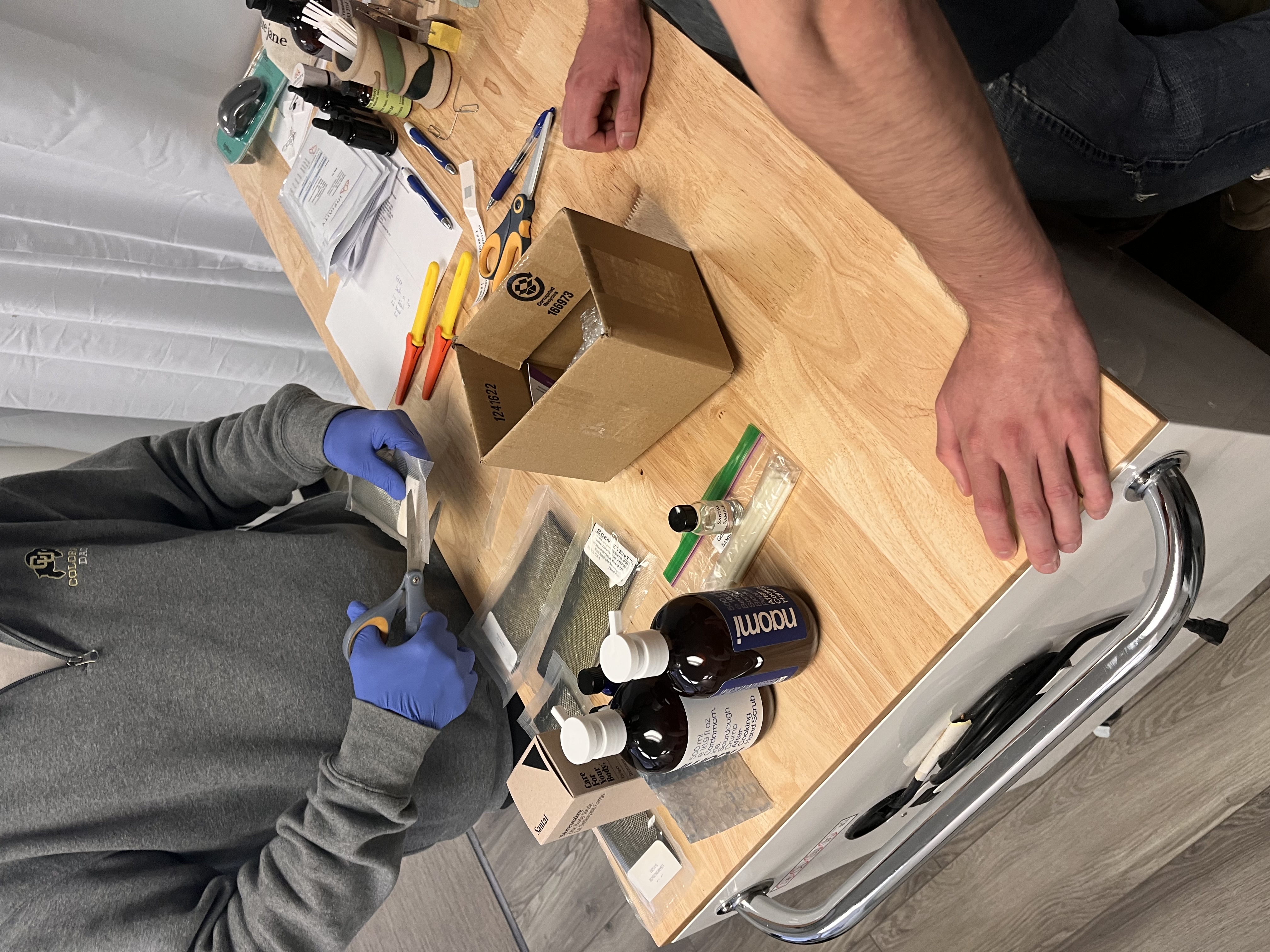 Consultation at Harris Fragrances